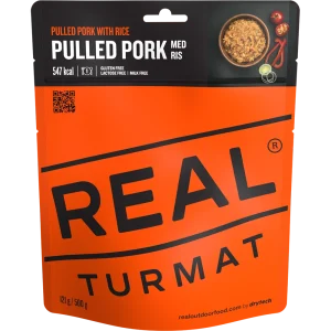 Real Turmat Pulled Pork med Ris
