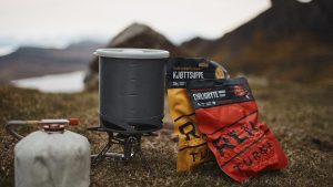 Frystorkad mat från norska Drytech på fjälltur