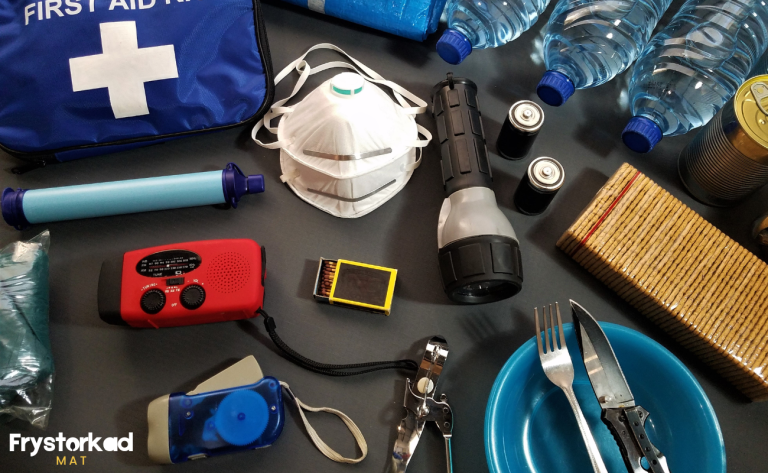 krisberedskap-kit Krislåda hemma