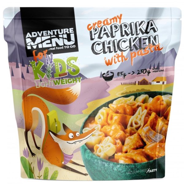 Paprika Chicken Pasta - Adventure Menu