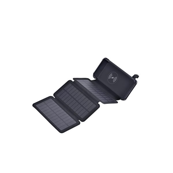 Qi 5W Solar Foldable Powerbank 10.000mAh