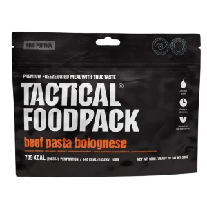Beef Pasta Bolognese – Tactical Foodpack