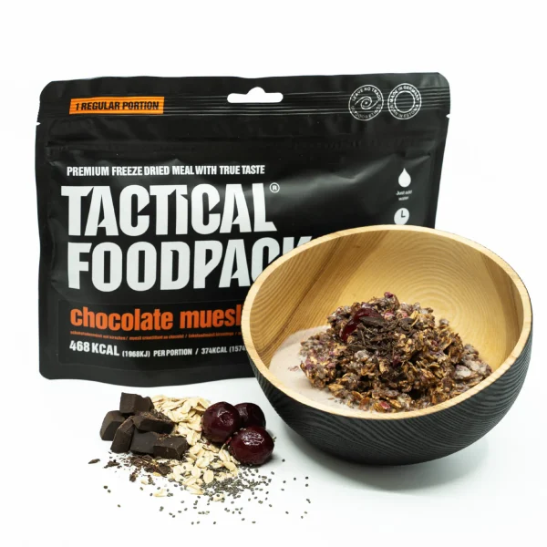 Chocolate Muesli with cherries - Tactical Foodpack