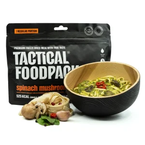 Spinach Mushroom Pasta - Tactical Foodpack
